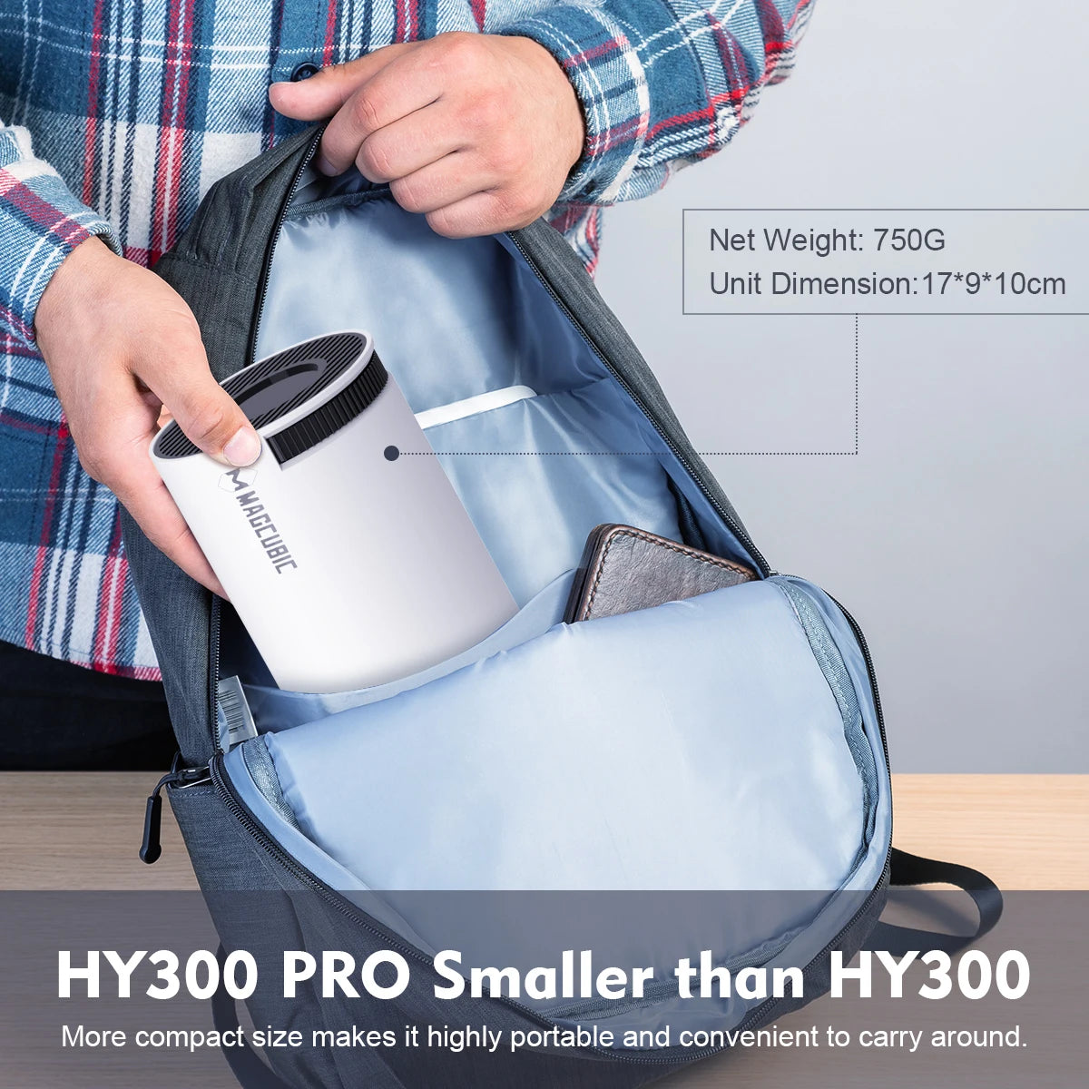 Magcubic HY300X Pro Projector 4K 1280*720P