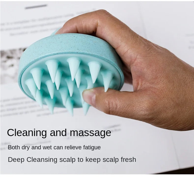Head Cleansing Soft Scalp Massager