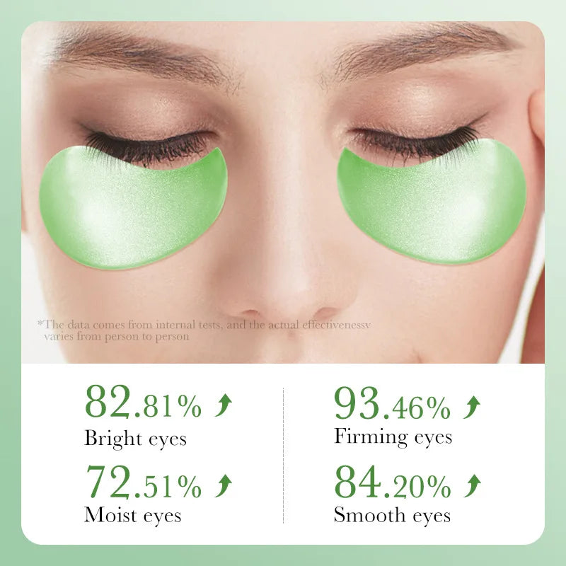 60pcs Collagen & Aloe Vera Firming Eye Mask