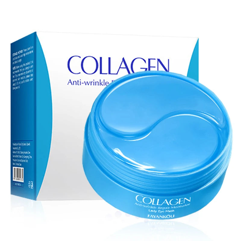 60pcs Crystal Collagen Anti Dark Circle Eye Mask