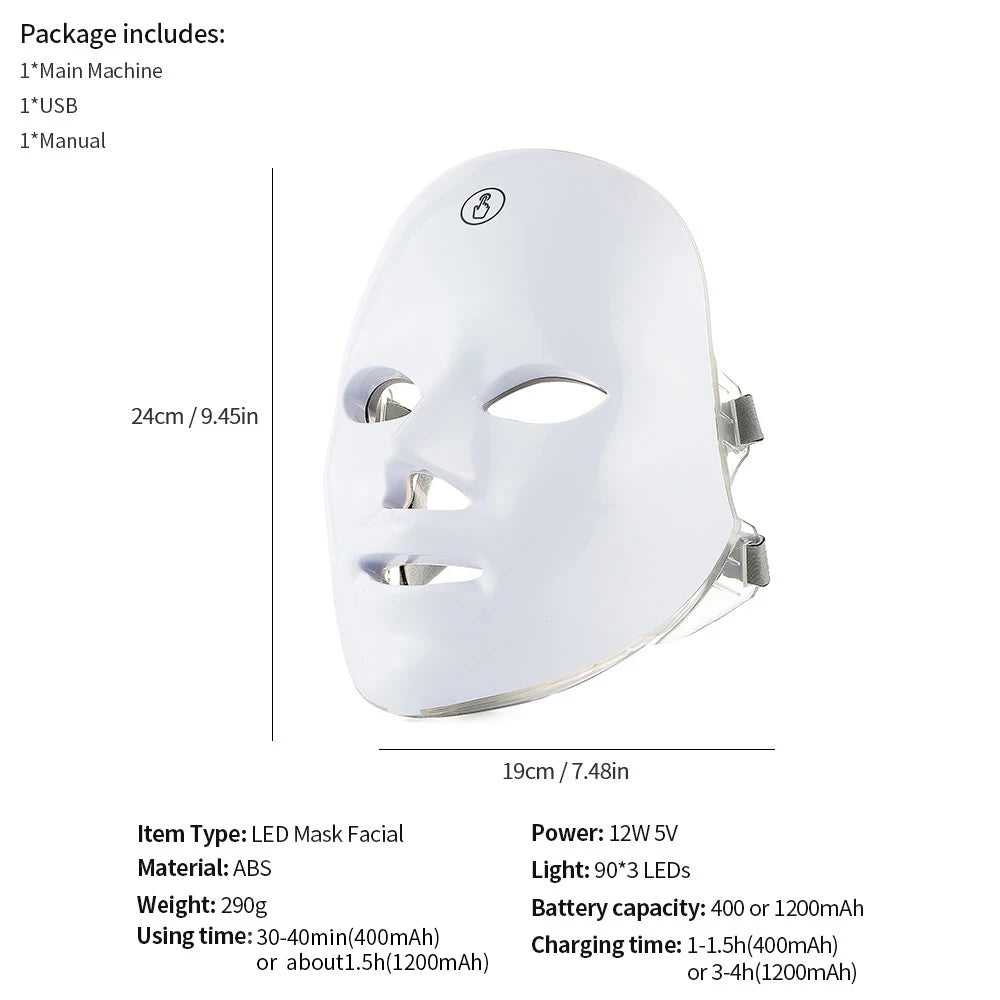 LED Light Therapy Tightening beauty mask