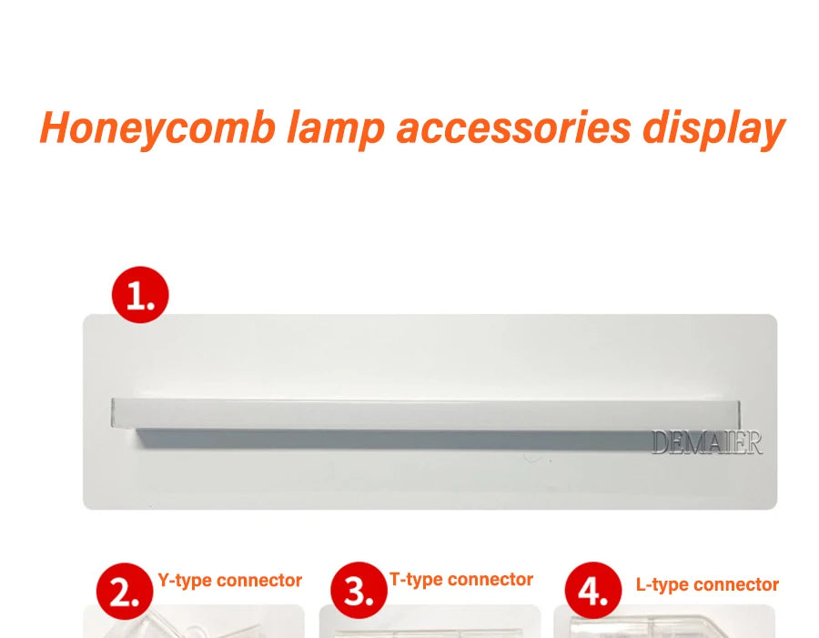 Honeycomb LED DIY Hexagon Garage Light