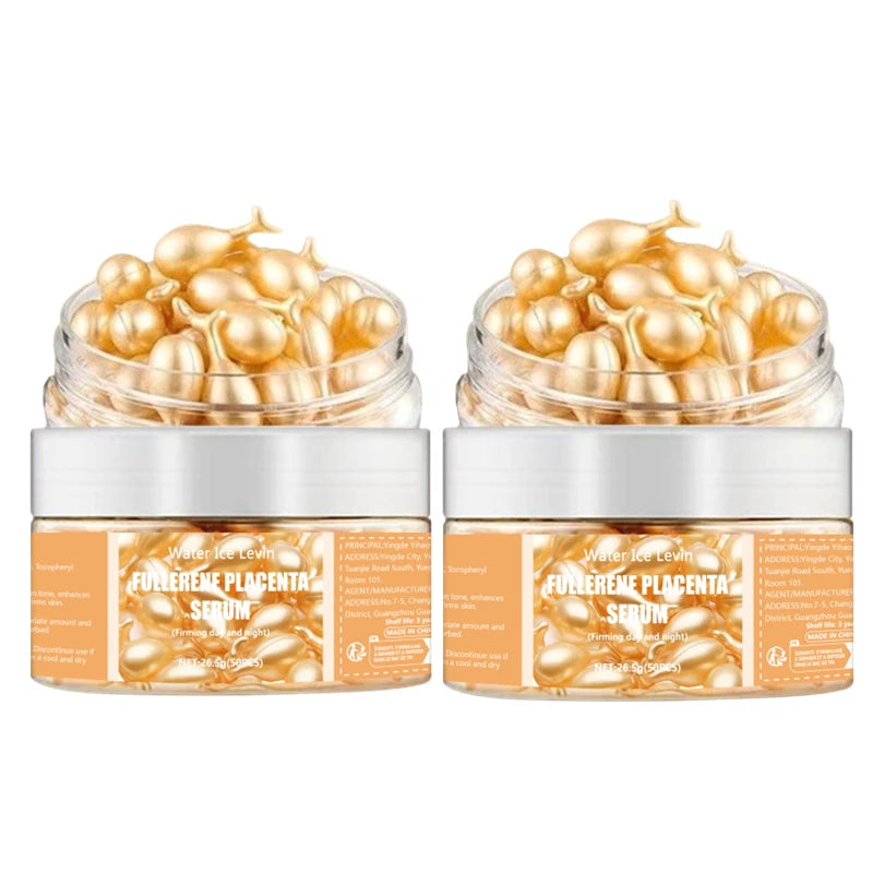 50Pcs Hyularonic Collagen Capsules Face Care