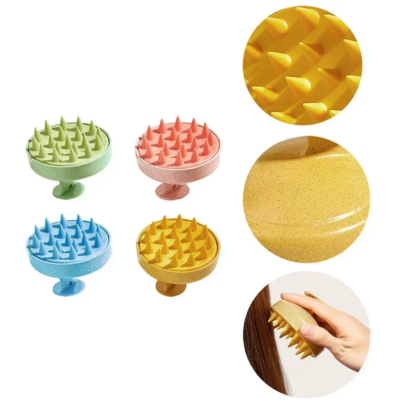 Head Cleansing Soft Scalp Massager
