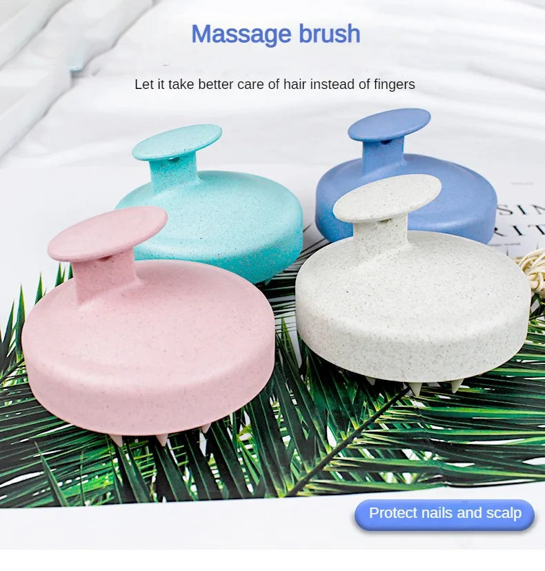 Head Cleansing Soft Scalp Massager