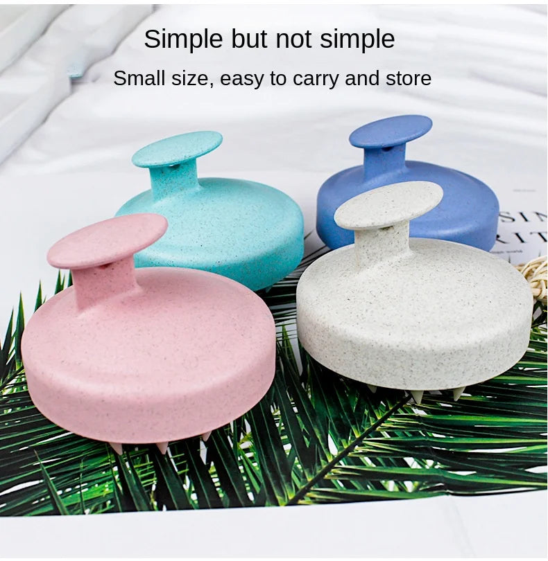 Head Cleansing Soft Scalp Massager