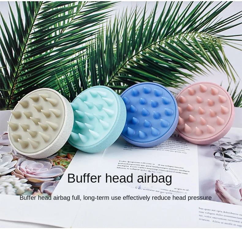 Head Cleansing Soft Scalp Massager