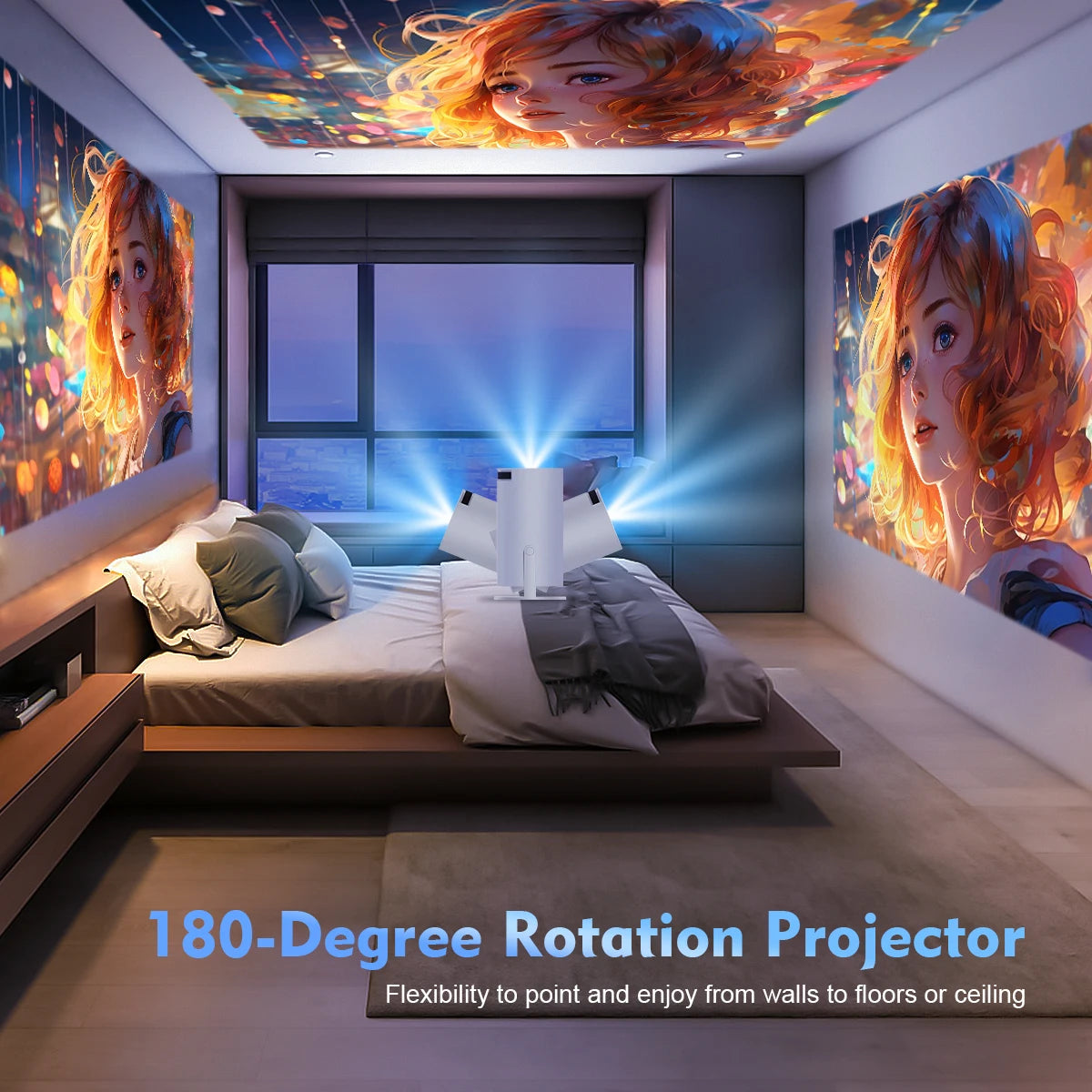 Magcubic HY300X Pro Projector 4K 1280*720P