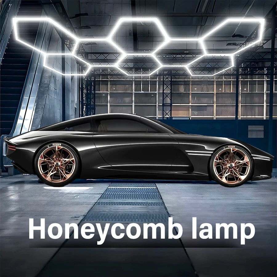 Honeycomb LED DIY Hexagon Garage Light