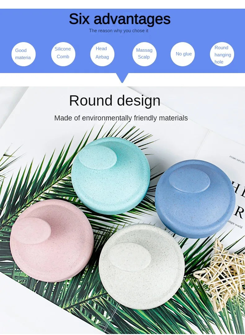 Head Cleansing Soft Scalp Massager